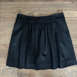 J.Crew Shirred Wool Mini Skirt